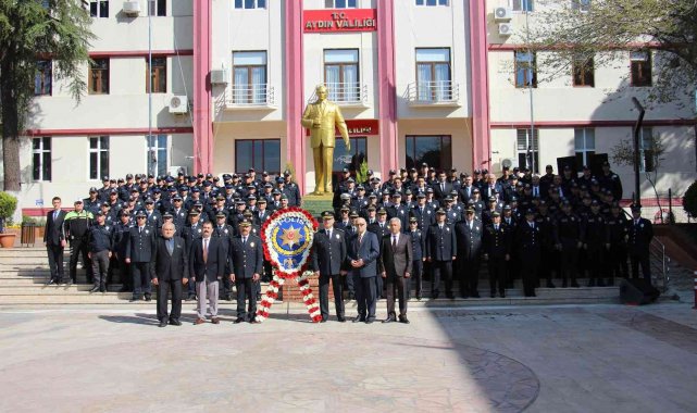 Aydın&#039;da Polis Haftası törenlerle kutlanıyor