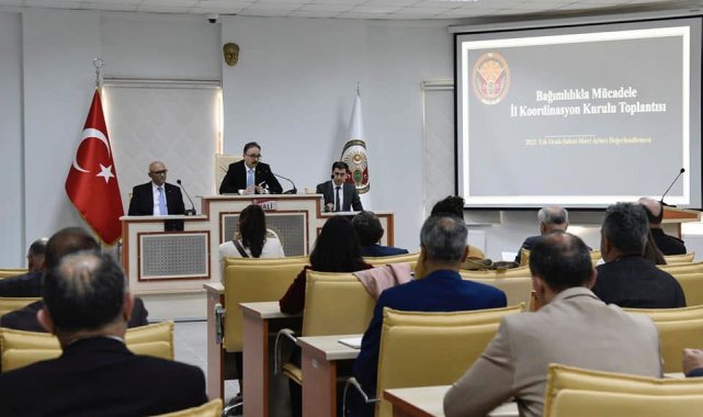 Bağımlılıkla Mücadele Koordinasyon toplantısı yapıldı
