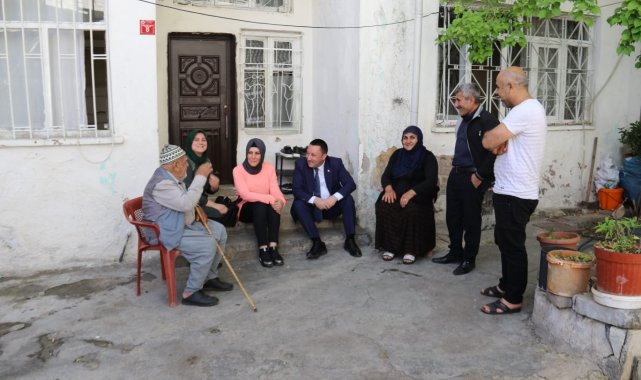 Bağlar Belediye Başkanı Beyoğlu, Ramazan boyunca bin 200 aile ile bir araya geldi