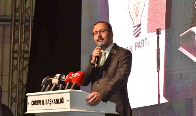 Bakan Kasapoğlu: "Hep birlikte çalışarak, durmadan, yorulmadan, hiçbir nifakı aramıza sokmadan hedeflerimizi birer birer gerçekleştireceğiz"