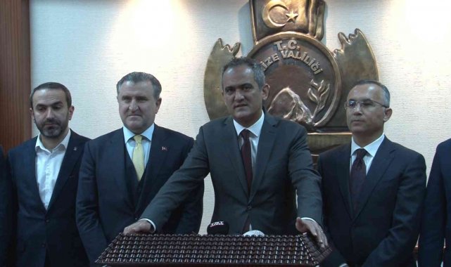 Bakan Özer: "Rize'nin eğitim bütçesini 328 milyona çıkarıyoruz"