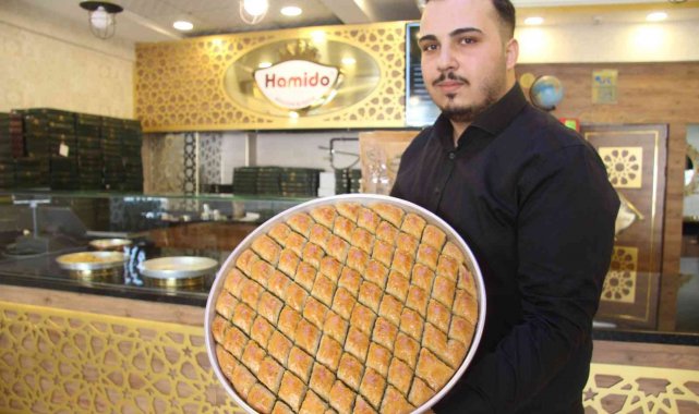 Baklavacıların bayram mesaisi başladı