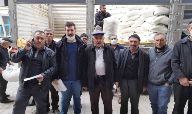 Bal üreticilerine 15 ton şeker dağıtıldı