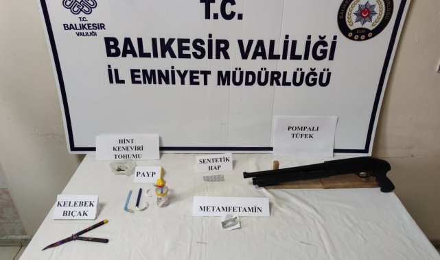 Balıkesir emniyetinden büyük operasyon