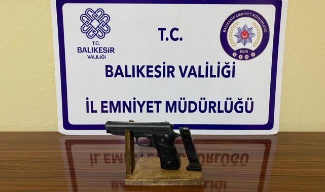 Balıkesir&#039;de polisten 35 şahsa gözaltı