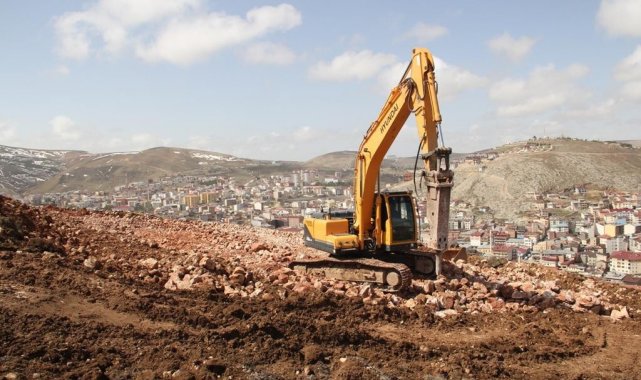 Bamsı Beyrek Seyir Terası için ilk kazma vuruldu