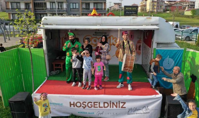 Başiskele'de mahalleler çocukların sevinciyle şenlendi