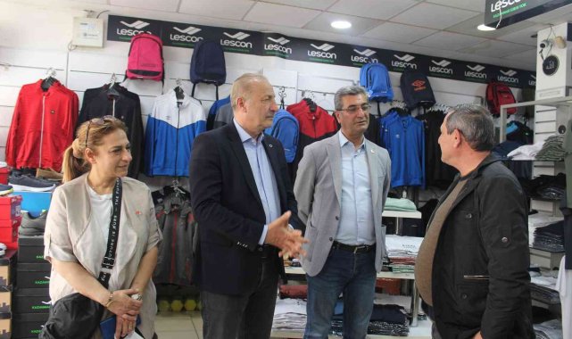 Başkan Atabay esnaf ve vatandaşların taleplerini dinledi