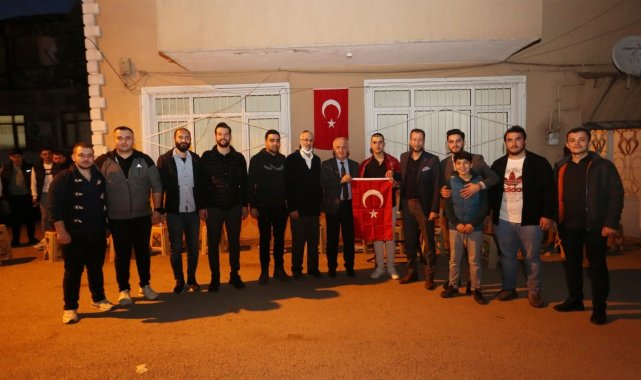 Başkan Aygün, Mehmetçikleri askere uğurladı