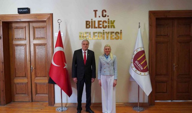 Başkan Bakkalcıoğlu'ndan Bilecik Belediye Başkan Vekili Subaşı'na ziyaret