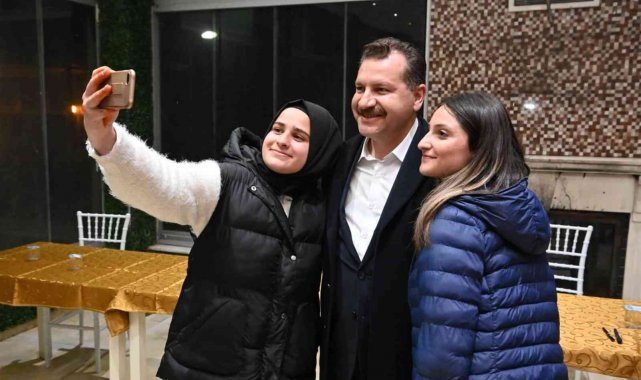 Başkan Başkan Yılmaz engelli Sabri ile sıkı dost oldu