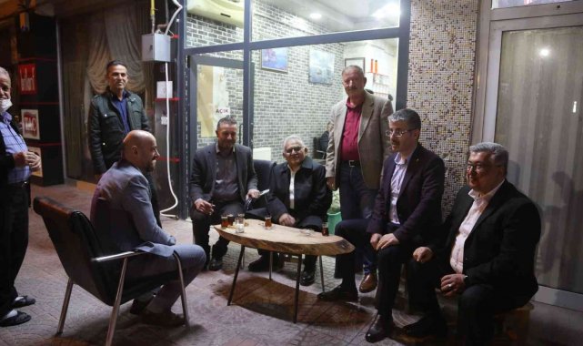 Başkan Büyükkılıç, eşi ile birlikte şehit ve gazi yakınlarıyla bir araya geldi