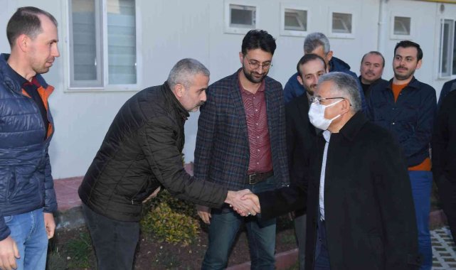 Başkan Büyükkılıç'a 'raylı sistem' brifingi