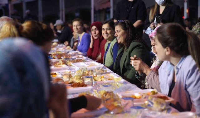 Başkan Çerçioğlu, iftarda vatandaşlarla buluştu