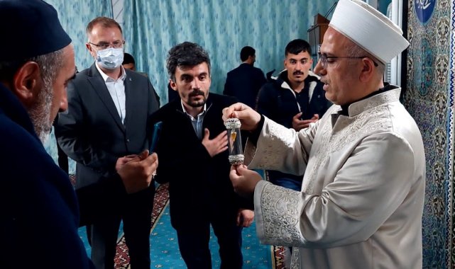 Başkan Ceyhun'un, "Sakal-ı Şerif" ziyareti