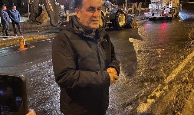 Başkan Demir su baskınlarına karşı sahaya indi