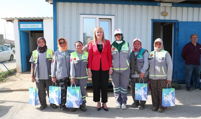 Başkan Doğan çalışma arkadaşlarıyla bayramlaştı