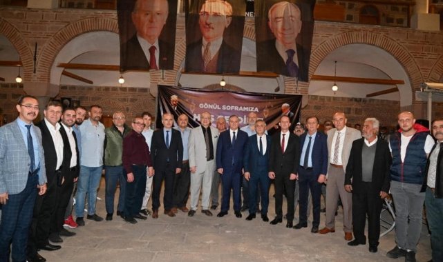 Başkan Ergün, MHP'nin iftarında partililerle buluştu