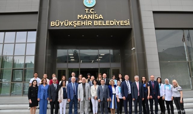 Başkan Ergün personeliyle bayramlaştı