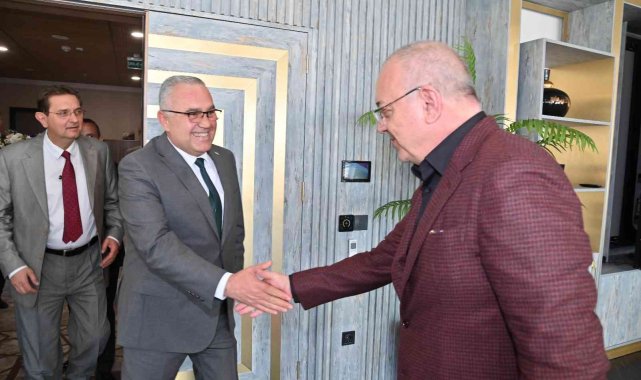 Başkan Ergün, Türk Kızılay&#039;ını ağırladı