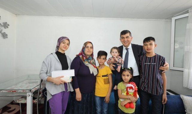 Başkan Fadıloğlu, 5 ailenin evine misafir oldu