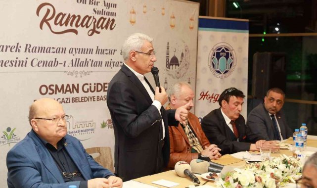 Başkan Güder, basın mensuplarıyla iftarda biraya geldi