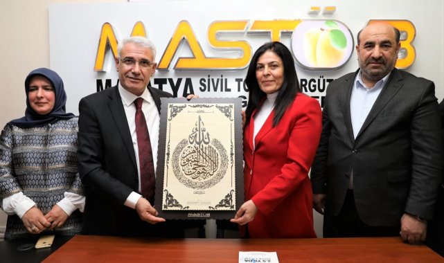 Başkan Güder&#039;den MASTÖB&#039;e hayırlı olsun ziyareti