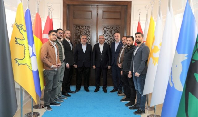 Başkan Güder'e iş adamlarından istişare ziyareti