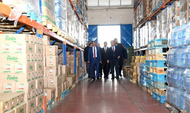 Başkan Gürkan, Esenlik depolarında incelemelerde bulundu