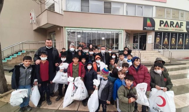 Başkan Hatif Çadırcı çocuklarla bir araya geldi