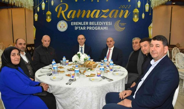 Başkan Kılıç, kurum müdürleri ve muhtarlarla iftarda buluştu