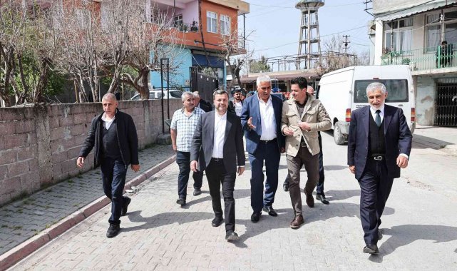 Başkan Kocaispir Solaklı&#039;da çalışmaları denetledi