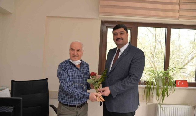 Başkan Oğuz'dan 10 Nisan'da anlamlı ziyaret