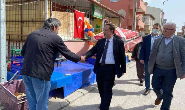 Başkan Orkan Sakarya Mahallesi'nde vatandaşlarla buluştu