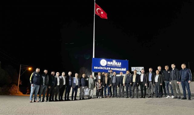 Başkan Özcan Demirciler&#039;de 200 çocuğun kalbine dokundu