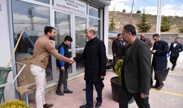 Başkan Pekyatırmacıdan dış mahalle ziyaretleri