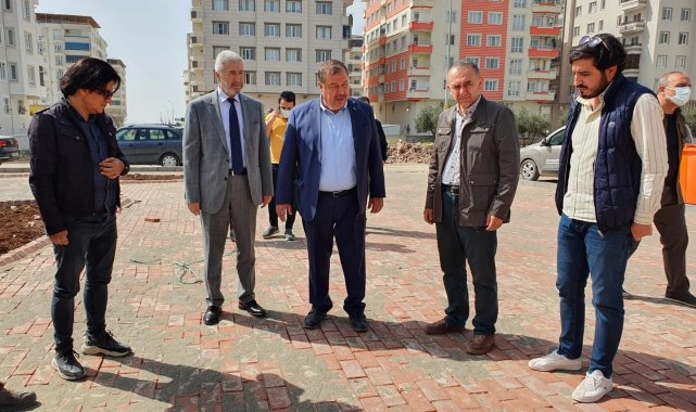 Başkan Ramazan, yeni yapılan parkları inceledi
