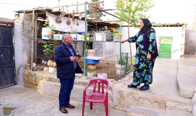 Başkan Soylu'dan çat kapı ev ziyaretleri