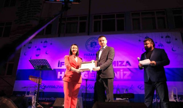 Başkan Tanır'a kardeş belediye Pazaryeri Belediyesi'nden fahri hemşehrilik beratı