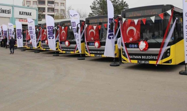 Batman Belediyesi 29 yeni araç filosuna kattı