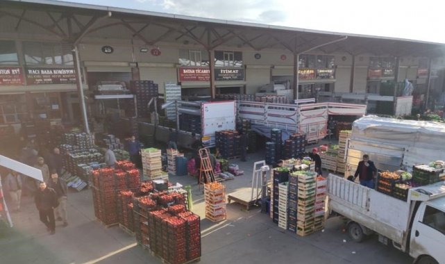 Batman haline bir yılda 162 bin 126 tonluk meyve ve sebze girdi