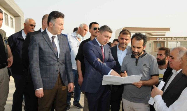 Batman Teknokent'te son rötuşlar