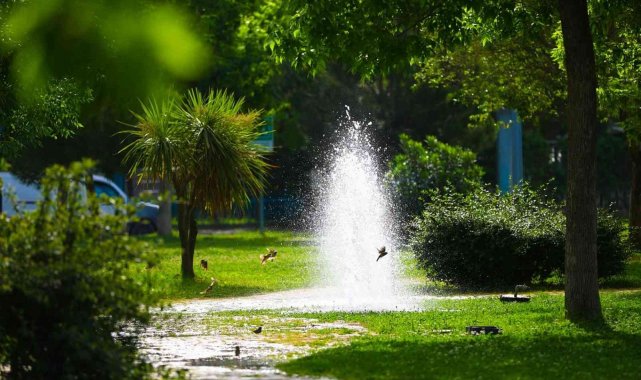 Bayraklı'nın yeşil alan oranı artıyor