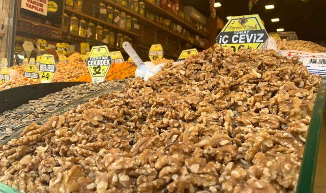 Bayram öncesi ceviz satışları iki kat arttı