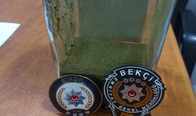 Bekçilerin dikkati sayesinde uyuşturucu ele geçirildi