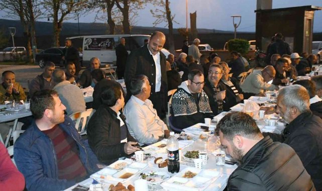Belediye personelleri iftarda buluştu