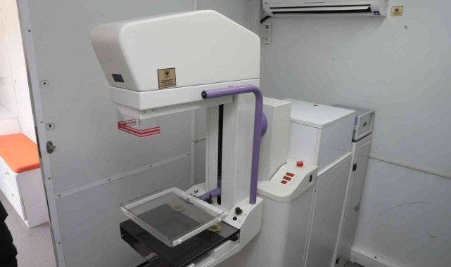 Belediye'den sağlık müdürlüğüne mamografi cihazı hibe edildi