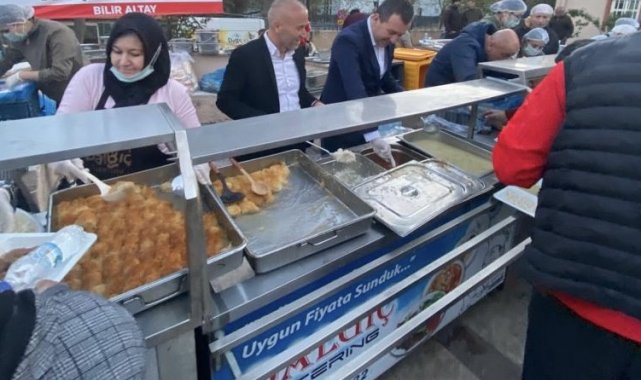 Bergama'da günde 750 kişilik iftar