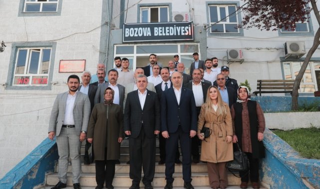 Beyazgül Bozova'da temaslarda bulundu