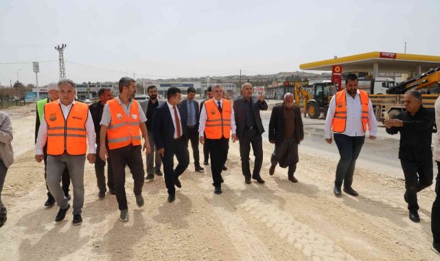 Beyazgül Evren Sanayi Sitesi Bağlantı Yolunu inceledi